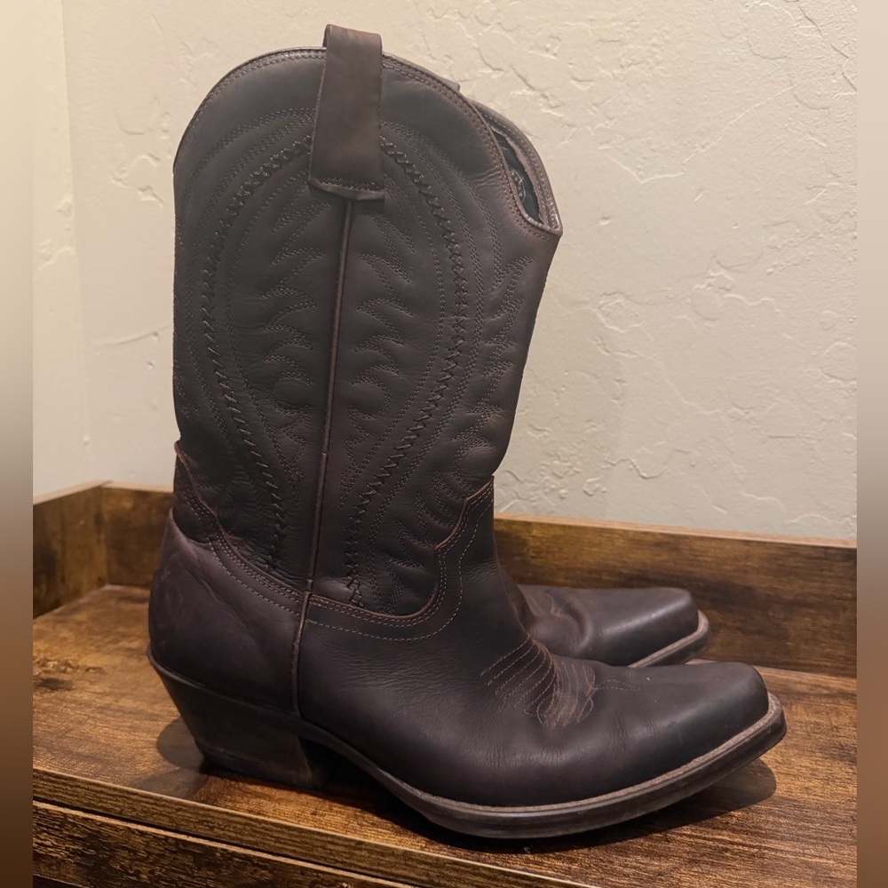 San Marina vintage Brown Cowboy Boots